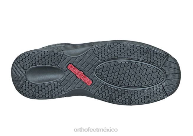 mx Orthofeet hombres lava sin corbata zapatillas negro 8J26129 - Image 6