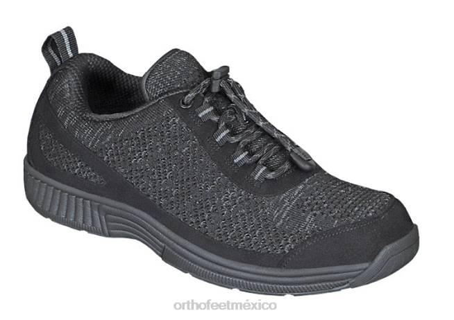 mx_orthofeet_hombres_lava_sin_corbata_zapatillas_negro_8j26129.jpg mx Orthofeet hombres lava sin corbata zapatillas negro 8J26129 - Image 1