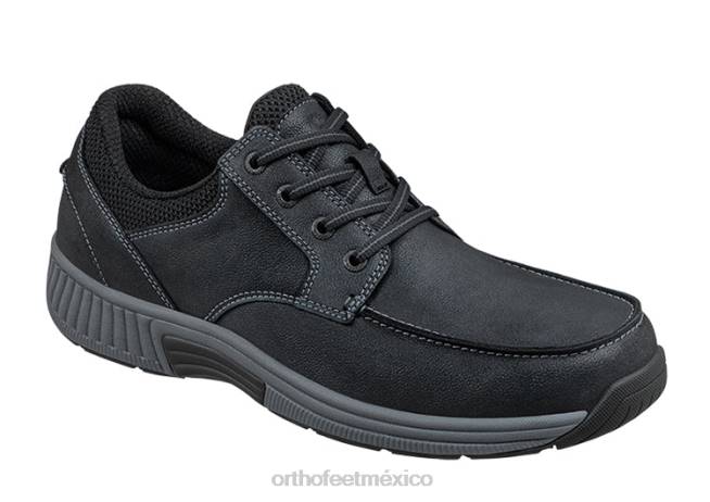 mx_orthofeet_hombres_leon_zapatos_casuales_negro_8j26165.jpg mx Orthofeet hombres León zapatos casuales negro 8J26165 - Image 1