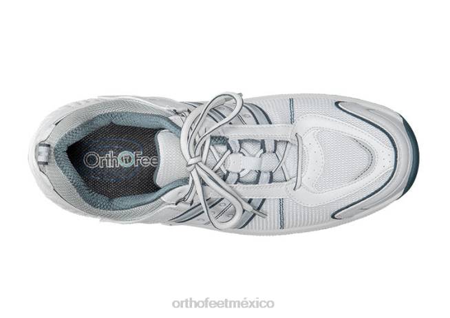 mx Orthofeet hombres monterey bay sin corbata zapatillas blanco 8J26142 - Image 6