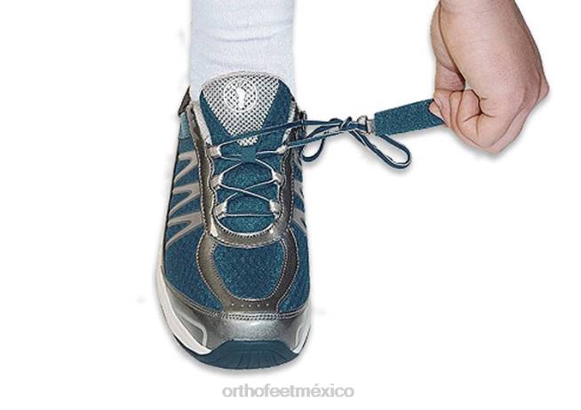 mx Orthofeet hombres sprint sin corbata zapatillas azul 8J26137 - Image 4