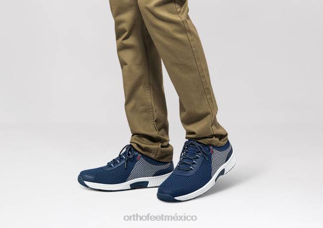 mx Orthofeet hombres tramo de agua de borde zapatillas azul 8J26133 - Image 2