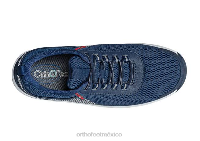 mx Orthofeet hombres tramo de agua de borde zapatillas azul 8J26133 - Image 5
