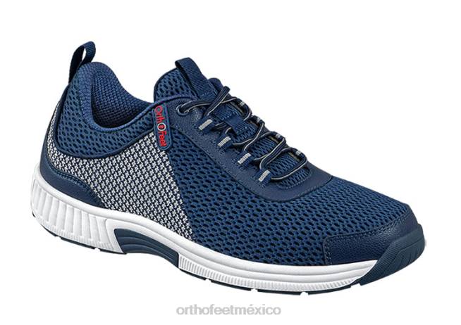 mx_orthofeet_hombres_tramo_de_agua_de_borde_zapatillas_azul_8j26133.jpg mx Orthofeet hombres tramo de agua de borde zapatillas azul 8J26133 - Image 1