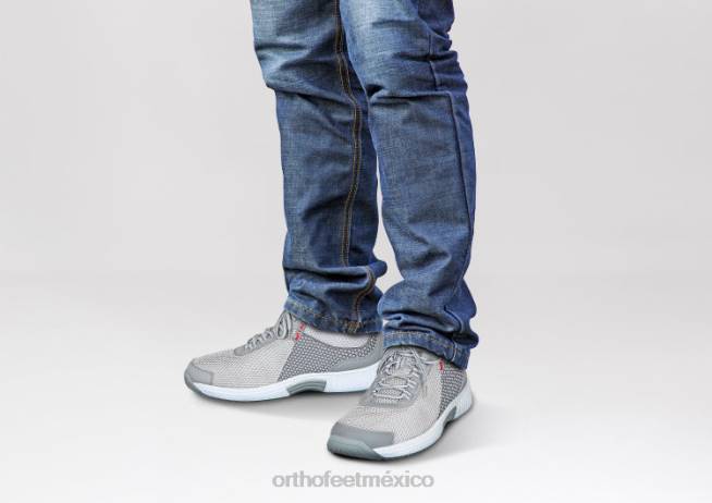 mx Orthofeet hombres tramo de agua de borde zapatillas gris 8J26134 - Image 2