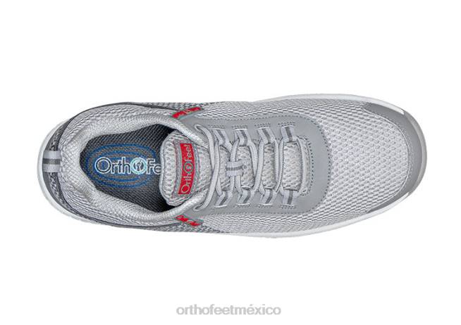 mx Orthofeet hombres tramo de agua de borde zapatillas gris 8J26134 - Image 5