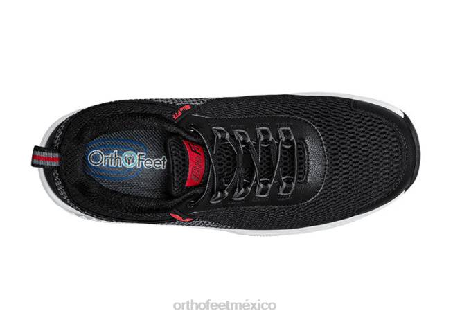 mx Orthofeet hombres tramo de agua de borde zapatillas negro 8J26132 - Image 5