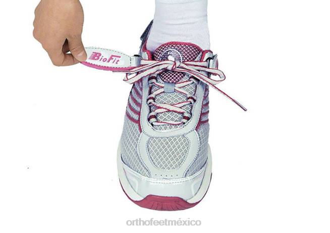mx Orthofeet mujer brío sin corbata zapatillas fucsia 8J2664 - Image 4