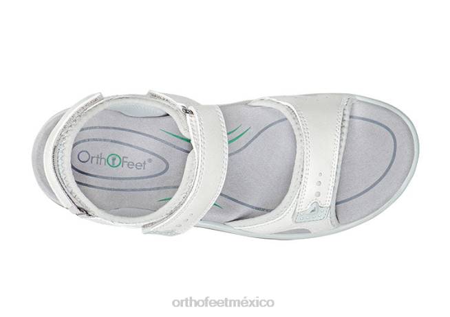 mx Orthofeet mujer correa bidireccional malibu sandalias hueso 8J2618 - Image 5