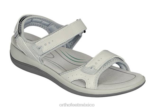 mx_orthofeet_mujer_correa_bidireccional_malibu_sandalias_hueso_8j2618.jpg mx Orthofeet mujer correa bidireccional malibu sandalias hueso 8J2618 - Image 1