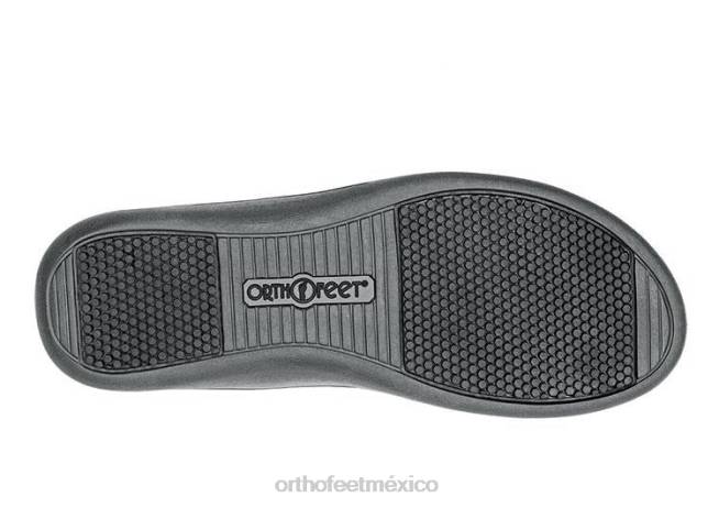 mx Orthofeet mujer correa bidireccional malibu sandalias negro 8J2616 - Image 5