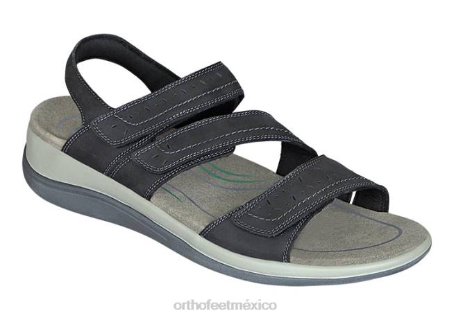 mx_orthofeet_mujer_correa_bidireccional_naxos_sandalias_negro_8j2615.jpg mx Orthofeet mujer correa bidireccional naxos sandalias negro 8J2615 - Image 1