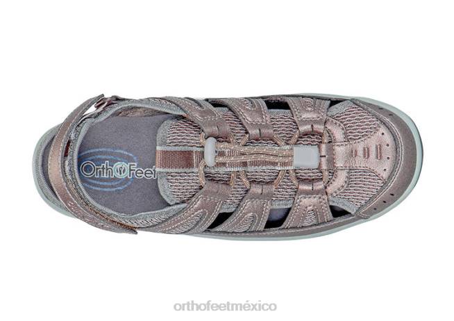 mx Orthofeet mujer correa de talón verona sandalias estaño 8J2636 - Image 6