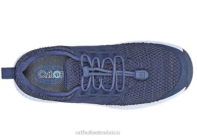 mx Orthofeet mujer francis sin corbata zapatillas azul 8J2657 - Image 5