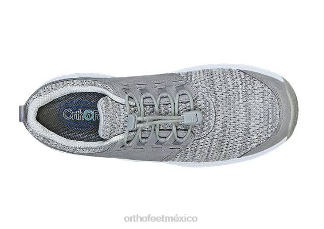 mx Orthofeet mujer francis sin corbata zapatillas gris 8J2656 - Image 5