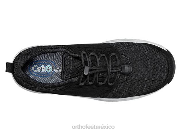 mx Orthofeet mujer francis sin corbata zapatillas negro 8J2655 - Image 5