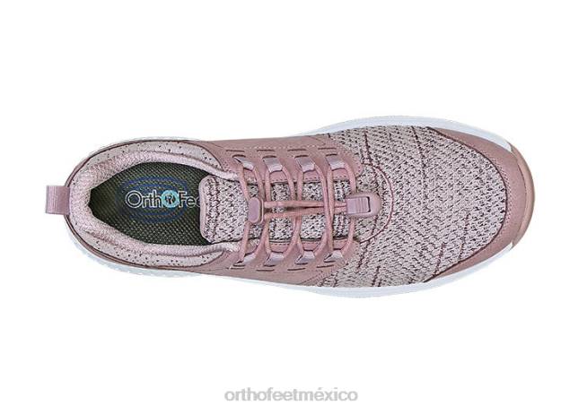 mx Orthofeet mujer francis sin corbata zapatillas rosa 8J2654 - Image 6