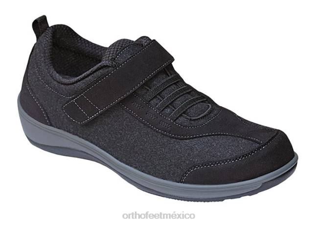 mx_orthofeet_mujer_lana_de_volcan_zapatos_casuales_negro_8j2694.jpg mx Orthofeet mujer lana de volcán zapatos casuales negro 8J2694 - Image 1