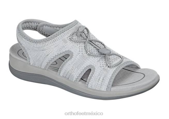 mx_orthofeet_mujer_maui_sandalias_gris_8j2634.jpg mx Orthofeet mujer maui sandalias gris 8J2634 - Image 1