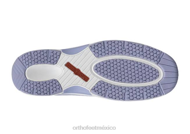 mx Orthofeet mujer punto coralino elástico zapatillas lavanda 8J2645 - Image 6