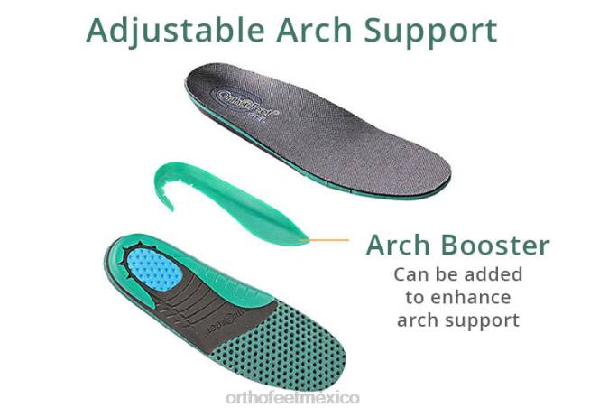 mx Orthofeet mujer punto elástico joelle zapatos casuales gris 8J2691 - Image 4
