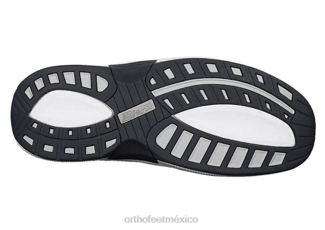 mx Orthofeet mujer punto elástico joelle zapatos casuales negro 8J2690 - Image 6