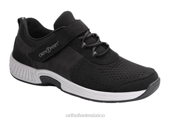 mx_orthofeet_mujer_punto_elastico_joelle_zapatos_casuales_negro_8j2690.jpg mx Orthofeet mujer punto elástico joelle zapatos casuales negro 8J2690 - Image 1