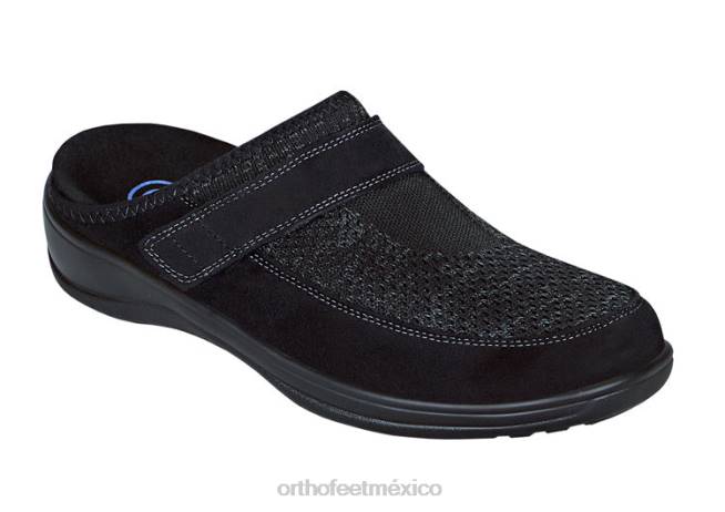 mx_orthofeet_mujer_punto_elastico_louise_zapatillas_negro_8j26117.jpg mx Orthofeet mujer punto elástico louise zapatillas negro 8J26117 - Image 1