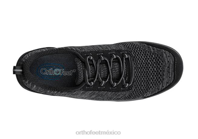 mx Orthofeet mujer punto elástico palma zapatos casuales negro 8J26101 - Image 5