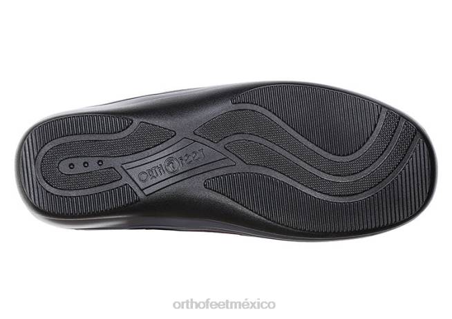 mx Orthofeet mujer punto elástico palma zapatos casuales negro 8J26101 - Image 6