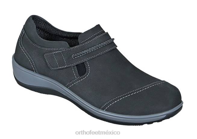 mx_orthofeet_mujer_solero_zapatos_casuales_negro_8j2697.jpg mx Orthofeet mujer solero zapatos casuales negro 8J2697 - Image 1