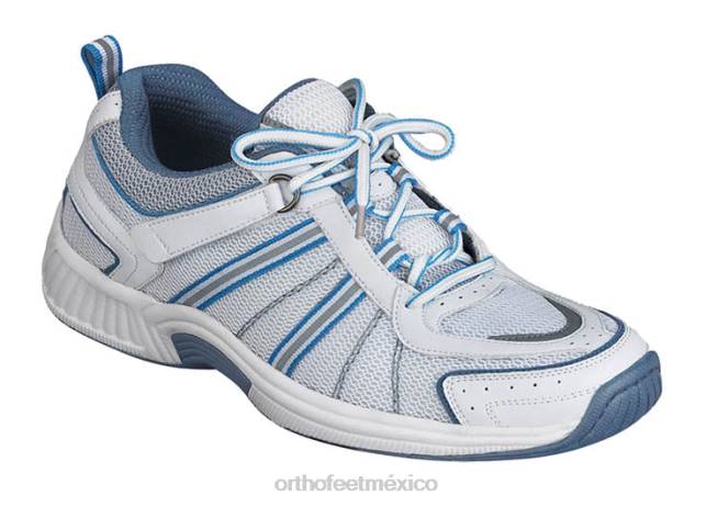 mx_orthofeet_mujer_tahoe_sin_corbata_zapatillas_azul_8j2667.jpg mx Orthofeet mujer tahoe sin corbata zapatillas azul 8J2667 - Image 1