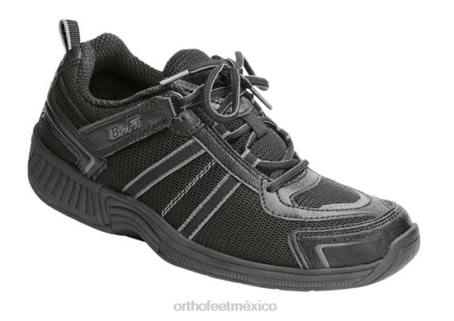 mx_orthofeet_mujer_tahoe_sin_corbata_zapatillas_negro_8j2666.jpg mx Orthofeet mujer tahoe sin corbata zapatillas negro 8J2666 - Image 1