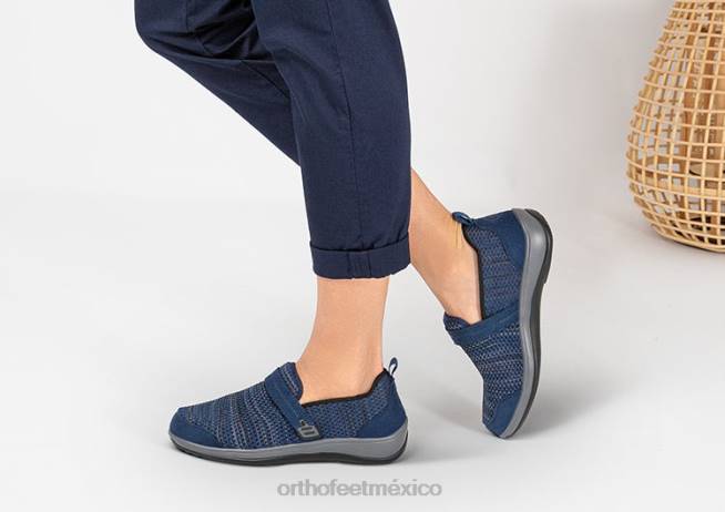 mx Orthofeet mujer tramo de quincy zapatos casuales azul 8J26105 - Image 2