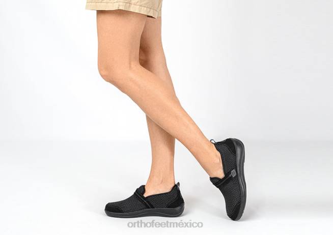 mx Orthofeet mujer tramo de quincy zapatos casuales negro 8J26104 - Image 2
