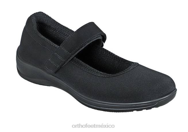 mx_orthofeet_mujer_tramo_de_springfield_zapatos_casuales_negro_8j26111.jpg mx Orthofeet mujer tramo de springfield zapatos casuales negro 8J26111 - Image 1