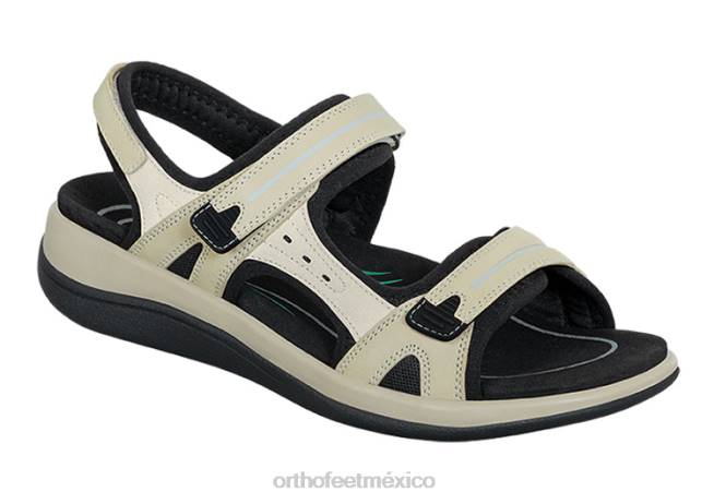 mx_orthofeet_mujer_venecia_sandalias_hueso_8j264.jpg mx Orthofeet mujer Venecia sandalias hueso 8J264 - Image 1