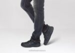mx Orthofeet hombres álamo zapatillas negro 8J26145 - Image 2