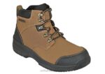 mx Orthofeet hombres botas de trabajo de granito botas de trabajo camello 8J26159