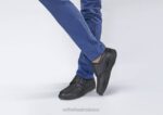 mx Orthofeet hombres Broadway zapatos casuales negro 8J26175 - Image 2