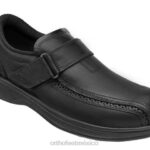 mx Orthofeet hombres centro de lincoln Zapatos de vestir negro 8J26173
