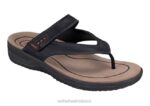mx Orthofeet hombres eldorado sandalias negro 8J26121