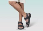 mx Orthofeet hombres Geminis sandalias negro 8J26120 - Image 2