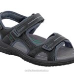mx Orthofeet hombres Geminis sandalias negro 8J26120