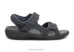 mx Orthofeet hombres Geminis sandalias negro 8J26120 - Image 5
