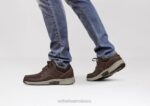 mx Orthofeet hombres León zapatos casuales marrón 8J26166 - Image 2