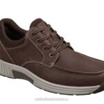 mx Orthofeet hombres León zapatos casuales marrón 8J26166