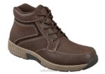 mx Orthofeet hombres linea alta botas marron oscuro 8J26154