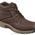 mx Orthofeet hombres linea alta botas marron oscuro 8J26154