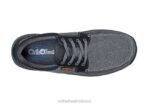 mx Orthofeet hombres lona de porto zapatos casuales gris 8J26169 - Image 5